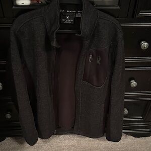 Spyder Women’s Charcoal Zip-Up Jacket